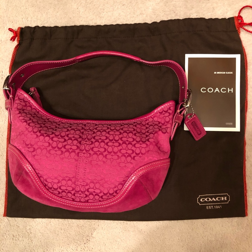 Pink Coach Bag